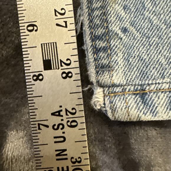 Levis 541 Jeans Mens 30x34 Light Wash Blue Casual Distressed Grunge - Picture 3 of 16